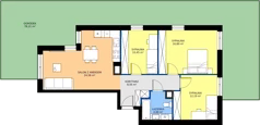 4 pokoje, mieszkanie 77,55 m², parter, oferta nr 55, MISTA Kraków, Kraków, Mistrzejowice, ul. Mistrzejowicka