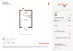 1 pokój, mieszkanie 29,82 m², parter, oferta nr XIV/5, Metro Art 14, Warszawa, Praga Południe, Kamionek, ul. Chodakowska
