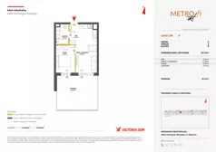 2 pokoje, mieszkanie 35,57 m², parter, oferta nr XIV/9, Metro Art 14, Warszawa, Praga Południe, Kamionek, ul. Chodakowska