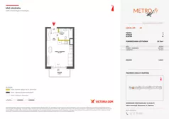 1 pokój, mieszkanie 29,16 m², piętro 2, oferta nr XIV/30, Metro Art 14, Warszawa, Praga Południe, Kamionek, ul. Chodakowska