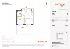 2 pokoje, mieszkanie 39,02 m², parter, oferta nr VIII/4, Metro Art 8, Warszawa, Praga Południe, Kamionek, ul. Żupnicza