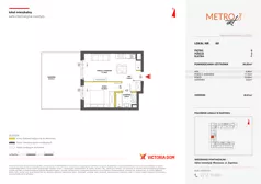 2 pokoje, mieszkanie 36,93 m², parter, oferta nr VIII/60, Metro Art 8, Warszawa, Praga Południe, Kamionek, ul. Żupnicza