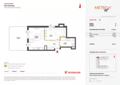 2 pokoje, mieszkanie 51,05 m², parter, oferta nr IX/38, Metro Art 9, 10, Warszawa, Praga Południe, Kamionek, ul. Żupnicza