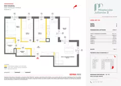 4 pokoje, mieszkanie 87,38 m², piętro 1, oferta nr C2/154, Miasteczko Julianów 2, Julianów, ul. Architektów