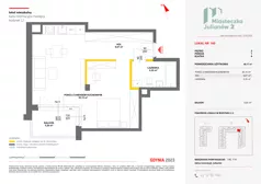 1 pokój, mieszkanie 49,17 m², piętro 2, oferta nr C2/160, Miasteczko Julianów 2, Julianów, ul. Architektów