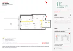 2 pokoje, mieszkanie 48,52 m², piętro 1, oferta nr C1/13, Miasteczko Julianów 2, Julianów, ul. Architektów
