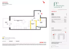 1 pokój, mieszkanie 39,10 m², piętro 1, oferta nr C1/50, Miasteczko Julianów 2, Julianów, ul. Architektów