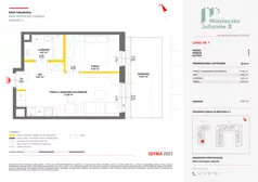 2 pokoje, mieszkanie 36,18 m², piętro 2, oferta nr C2/164, Miasteczko Julianów 2, Julianów, ul. Architektów