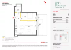 2 pokoje, mieszkanie 55,99 m², parter, oferta nr C2/73, Miasteczko Julianów 2, Julianów, ul. Architektów