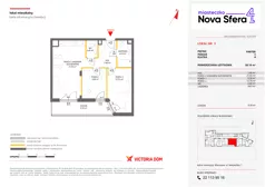 3 pokoje, mieszkanie 58,16 m², parter, oferta nr IV/3, Miasteczko Nova Sfera 4, Warszawa, Białołęka, Żerań, ul. Marywilska 7