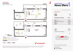 3 pokoje, mieszkanie 82,94 m², piętro 3, oferta nr IV/40, Miasteczko Nova Sfera 4, Warszawa, Białołęka, Żerań, ul. Marywilska 7