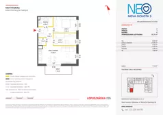 3 pokoje, mieszkanie 56,20 m², piętro 2, oferta nr v/13, Neo Nova Ochota 5, Warszawa, Włochy, Raków, ul. Wojciecha Opackiego 6A