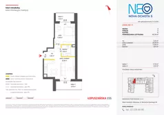 2 pokoje, mieszkanie 45,34 m², piętro 3, oferta nr v/17, Neo Nova Ochota 5, Warszawa, Włochy, Raków, ul. Wojciecha Opackiego 6A