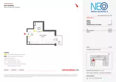 1 pokój, mieszkanie 27,39 m², piętro 4, oferta nr v/25, Neo Nova Ochota 5, Warszawa, Włochy, Raków, ul. Wojciecha Opackiego 6A
