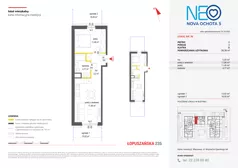 2 pokoje, mieszkanie 39,39 m², piętro 2, oferta nr v/44, Neo Nova Ochota 5, Warszawa, Włochy, Raków, ul. Wojciecha Opackiego 6A