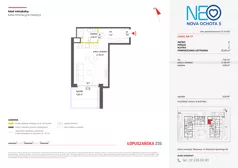 1 pokój, mieszkanie 32,92 m², parter, oferta nr v/57, Neo Nova Ochota 5, Warszawa, Włochy, Raków, ul. Wojciecha Opackiego 6A