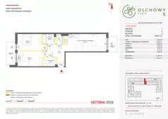3 pokoje, mieszkanie 66,51 m², piętro 1, oferta nr V/87, Olchowy Park 5, Warszawa, Białołęka, Kobiałka, ul. Marii Callas