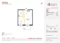 2 pokoje, mieszkanie 30,06 m², piętro 2, oferta nr A-20, Piastova Osada 2, Warszawa, Ursus, Gołąbki, ul. Henryka II Pobożnego