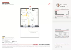 2 pokoje, mieszkanie 30,05 m², parter, oferta nr A-40, Piastova Osada 2, Warszawa, Ursus, Gołąbki, ul. Henryka II Pobożnego