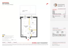 2 pokoje, mieszkanie 33,58 m², parter, oferta nr A-46, Piastova Osada 2, Warszawa, Ursus, Gołąbki, ul. Henryka II Pobożnego