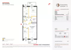 4 pokoje, mieszkanie 71,81 m², piętro 1, oferta nr A-55, Piastova Osada 2, Warszawa, Ursus, Gołąbki, ul. Henryka II Pobożnego