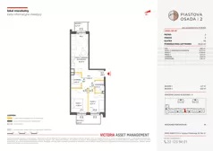 3 pokoje, mieszkanie 54,22 m², piętro 2, oferta nr A-60, Piastova Osada 2, Warszawa, Ursus, Gołąbki, ul. Henryka II Pobożnego