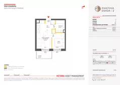2 pokoje, mieszkanie 30,04 m², piętro 3, oferta nr A-78, Piastova Osada 2, Warszawa, Ursus, Gołąbki, ul. Henryka II Pobożnego