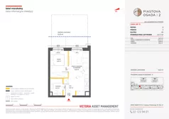 2 pokoje, mieszkanie 33,11 m², parter, oferta nr A-79, Piastova Osada 2, Warszawa, Ursus, Gołąbki, ul. Henryka II Pobożnego