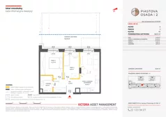 3 pokoje, mieszkanie 46,92 m², piętro 2, oferta nr A-111, Piastova Osada 2, Warszawa, Ursus, Gołąbki, ul. Henryka II Pobożnego