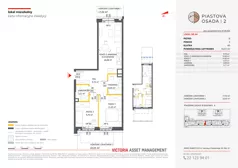 3 pokoje, mieszkanie 54,22 m², piętro 2, oferta nr A-60, Piastova Osada 2, Warszawa, Ursus, Gołąbki, ul. Henryka II Pobożnego