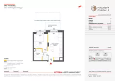 2 pokoje, mieszkanie 31,79 m², parter, oferta nr A-90, Piastova Osada 2, Warszawa, Ursus, Gołąbki, ul. Henryka II Pobożnego