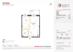 2 pokoje, mieszkanie 35,33 m², piętro 3, oferta nr A-120, Piastova Osada 2, Warszawa, Ursus, Gołąbki, ul. Henryka II Pobożnego
