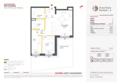 3 pokoje, mieszkanie 60,31 m², piętro 2, oferta nr A-151, Piastova Osada 2, Warszawa, Ursus, Gołąbki, ul. Henryka II Pobożnego