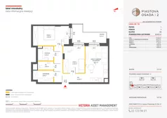 3 pokoje, mieszkanie 63,62 m², piętro 1, oferta nr A-138, Piastova Osada 2, Warszawa, Ursus, Gołąbki, ul. Henryka II Pobożnego