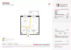 2 pokoje, mieszkanie 32,97 m², piętro 3, oferta nr A-157, Piastova Osada 2, Warszawa, Ursus, Gołąbki, ul. Henryka II Pobożnego