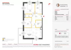 4 pokoje, mieszkanie 65,94 m², piętro 2, oferta nr B-170, Piastova Osada 2, Warszawa, Ursus, Gołąbki, ul. Henryka II Pobożnego