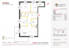 4 pokoje, mieszkanie 68,76 m², piętro 1, oferta nr C-179, Piastova Osada 2, Warszawa, Ursus, Gołąbki, ul. Henryka II Pobożnego