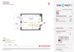 2 pokoje, mieszkanie 36,54 m², parter, oferta nr V/5, Viva Piast 5, Kraków, Mistrzejowice, ul. Powstańców