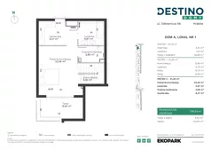 4 pokoje, mieszkanie 138,53 m², parter, oferta nr A1, Destino Domy, Kraków, Bronowice, Bronowice Małe, ul. Odlewnicza