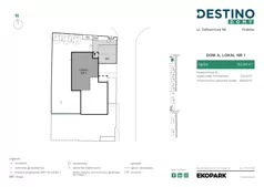 4 pokoje, mieszkanie 138,53 m², parter, oferta nr A1, Destino Domy, Kraków, Bronowice, Bronowice Małe, ul. Odlewnicza