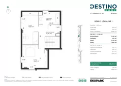 4 pokoje, mieszkanie 137,43 m², parter, oferta nr C1, Destino Domy, Kraków, Bronowice, Bronowice Małe, ul. Odlewnicza