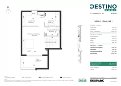 4 pokoje, mieszkanie 137,43 m², parter, oferta nr C1, Destino Domy, Kraków, Bronowice, Bronowice Małe, ul. Odlewnicza