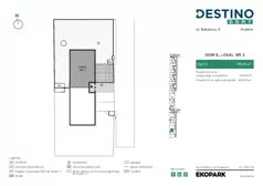5 pokoi, mieszkanie 149,25 m², parter, oferta nr G2, Destino Domy, Kraków, Bronowice, Bronowice Małe, ul. Odlewnicza/Bakałarzy