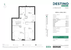 5 pokoi, mieszkanie 138,90 m², parter, oferta nr A2, Destino Domy, Kraków, Bronowice, Bronowice Małe, ul. Odlewnicza