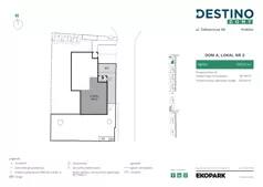 5 pokoi, mieszkanie 138,90 m², parter, oferta nr A2, Destino Domy, Kraków, Bronowice, Bronowice Małe, ul. Odlewnicza