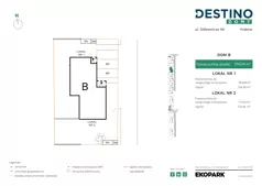5 pokoi, mieszkanie 139,35 m², parter, oferta nr B2, Destino Domy, Kraków, Bronowice, Bronowice Małe, ul. Odlewnicza