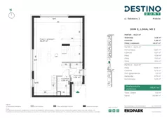 5 pokoi, mieszkanie 148,47 m², parter, oferta nr E2, Destino Domy, Kraków, Bronowice, Bronowice Małe, ul. Odlewnicza