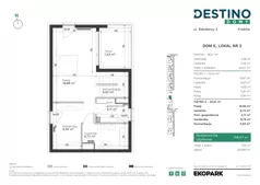 5 pokoi, mieszkanie 148,47 m², parter, oferta nr E2, Destino Domy, Kraków, Bronowice, Bronowice Małe, ul. Odlewnicza
