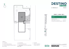 5 pokoi, mieszkanie 149,19 m², parter, oferta nr F2, Destino Domy, Kraków, Bronowice, Bronowice Małe, ul. Odlewnicza