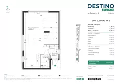5 pokoi, mieszkanie 149,25 m², parter, oferta nr G2, Destino Domy, Kraków, Bronowice, Bronowice Małe, ul. Odlewnicza